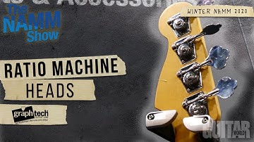 Winter NAMM 2020: GraphTech Introduces Ratio Machine Heads