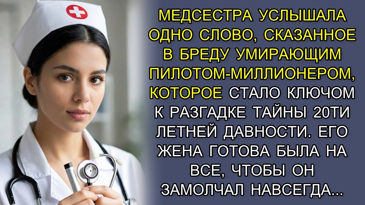 Простая медсестра спасла пилота. Он ПРОШЕПТАЛ одно слово перед смертью, которое разрушило роскошную