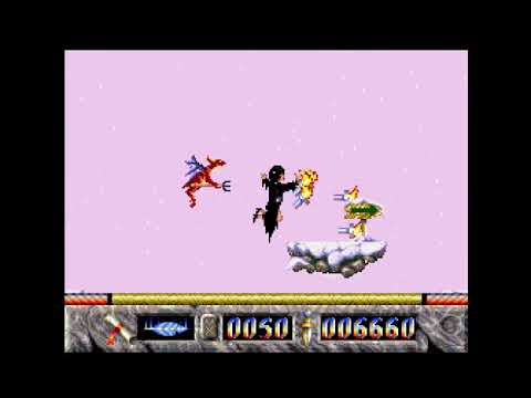 Elvira the Arcade Game - Frozen Earth Walkthrough (Amiga)