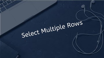 How to Select Multiple Rows In TableView In Swift IOS