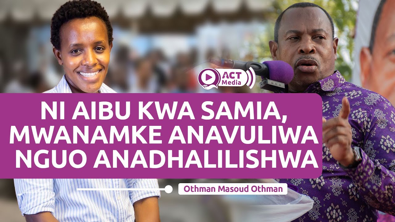 OMO Asikitishwa na Udhalilishaji wa Wanaharakati, Aeleza ACT Itapambana Oktoba Kuondoa CCM