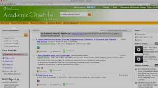 Understanding And Modifying Article Database Results - Chemeketa Community College