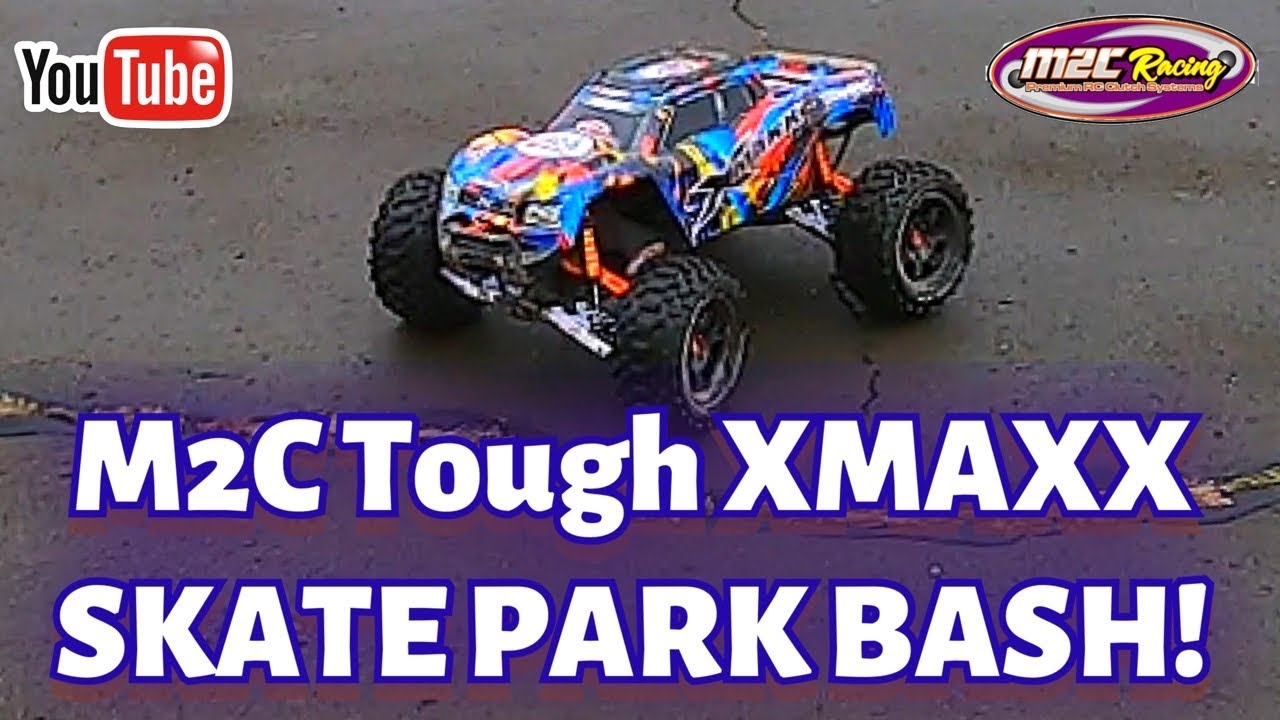 M2C XMAXX Durability test at the skate park!! This truck is awesome
