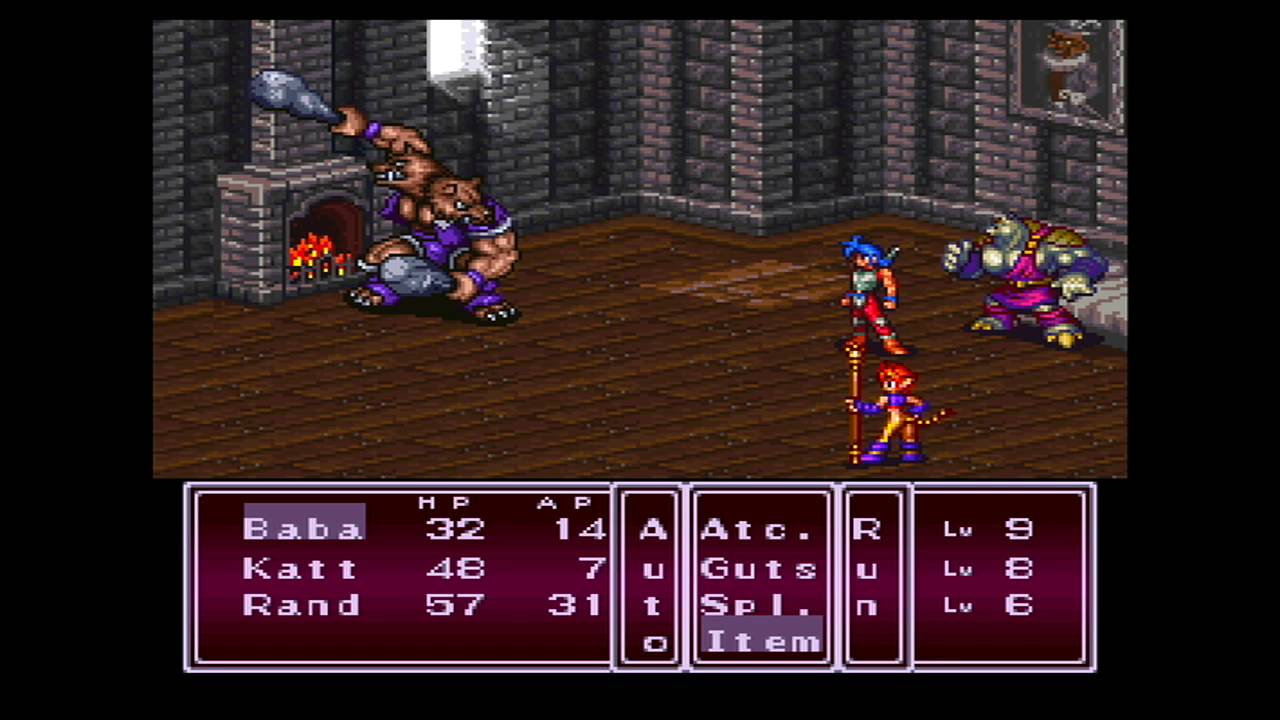 games people play Breath of Fire II - Boss #6: Augus