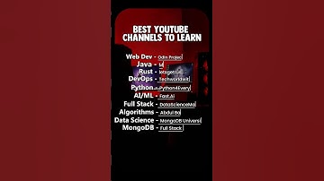 Best youtube channels to learn coding |  coding | education #chatgpt #codecoding #trending # viral