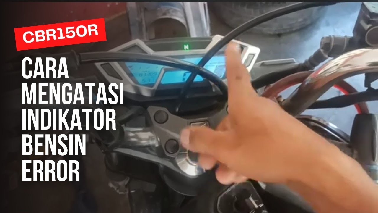 Cara memperbaiki Indikator bensin ngaco CBR 150R #cbr150r #bengkelkampung