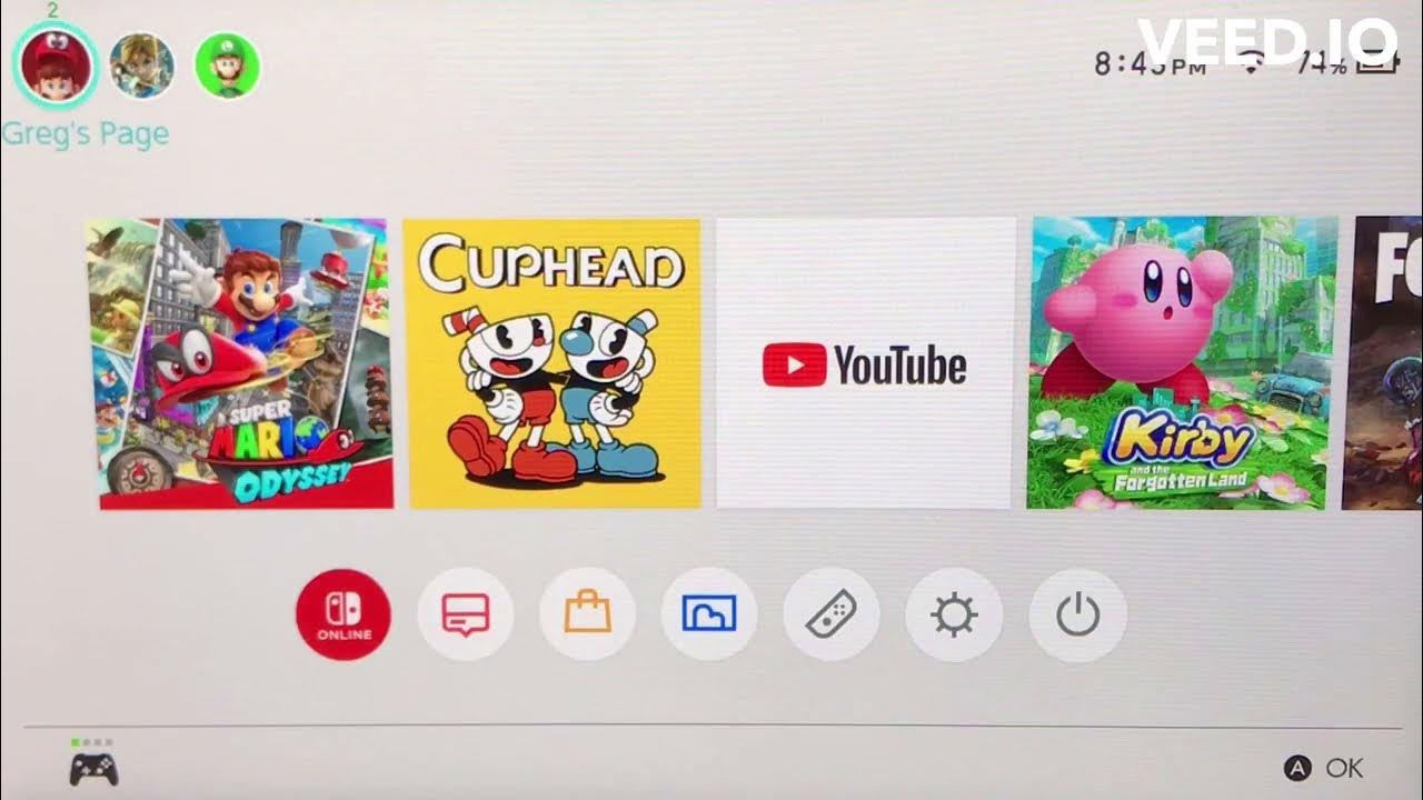 How to download Nintendo Switch digital game from How to add a Nintendo account YouTube