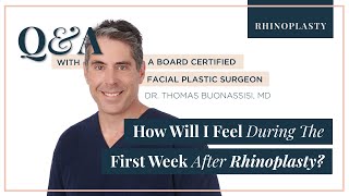 Details Ashley on How She Felt the First Week After Surgery - RHINOPLASTY Q&A WITH DR. BUONASSISI in BC News