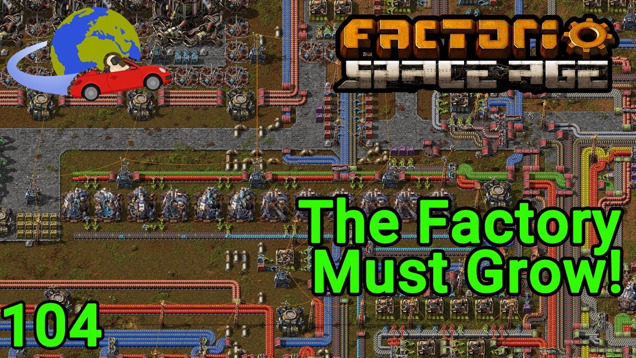 Factorio Space Age DLC Finding sneaky ways to use less robots! Ep 104 ...