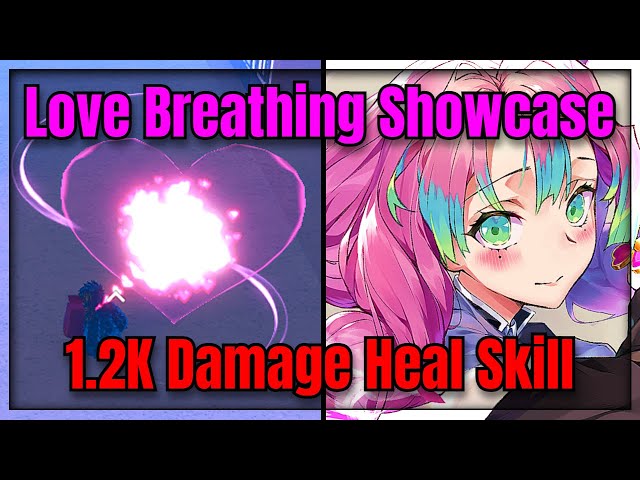 100 NEW CODES! Love Breathing Showcase in Slayers Unleashed v.053 ( Roblox  ) 