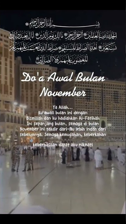DOA AWAL BULAN NOVEMBER, SEMOGA APA YG DI HARAPKAN TERKABUL #shorts #doa #solawat