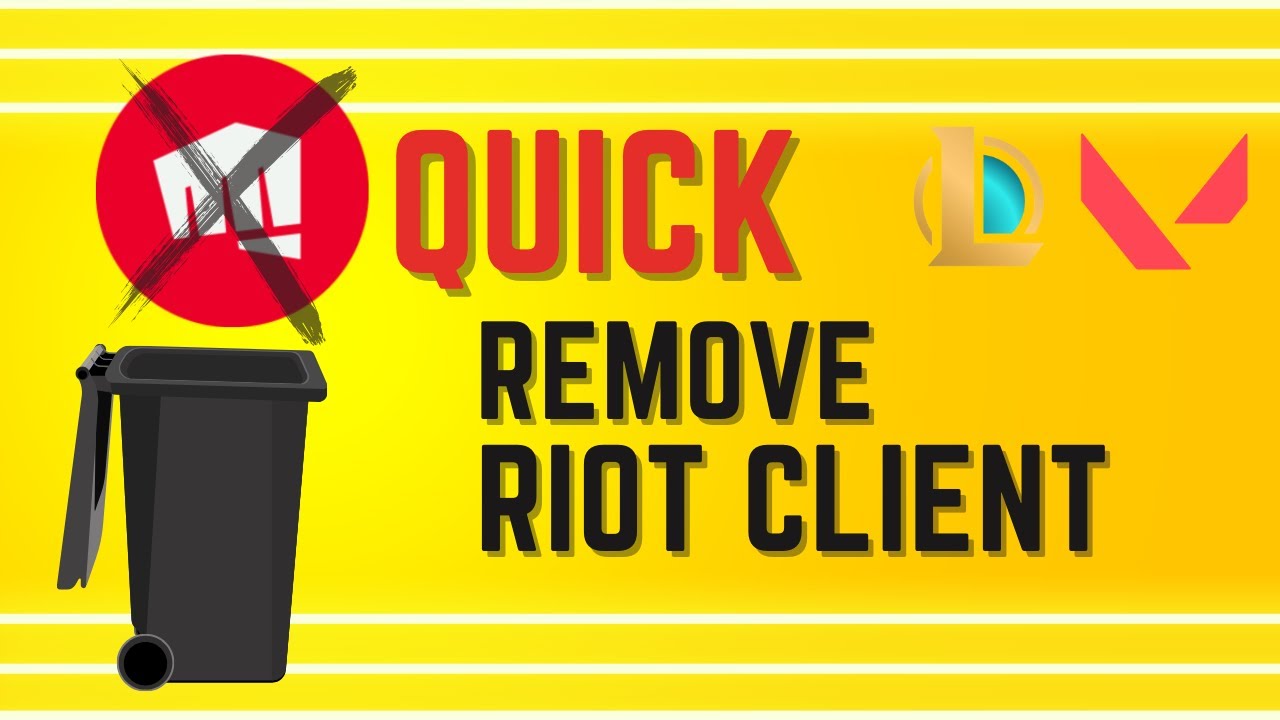 How to Uninstall Riot Client Removing League of Legends and Valorant