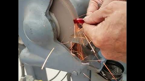 HOW TO GRIND A CUTTING TOOL FOR LATHE