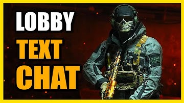 How to TEXT Chat in LOBBY in COD Modern Warfare 3 on Controller (Fast Method)