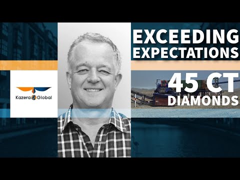 Kazera Global Diamond Recoveries Exceed Expectations