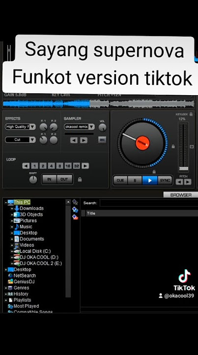 Sayang Supernova funkot version tiktok viral #shortsyoutube