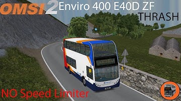 Omsi 2: Enviro 400 E40D ZF Thrash Compilation - extremely fast driving