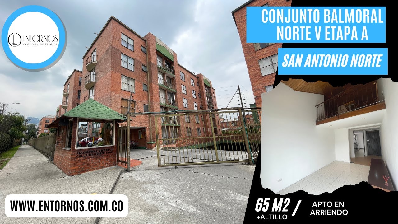 CONJUNTO BALMORAL NORTE V ETAPA A BARRIO SAN ANTONIO APARTAMENTO EN