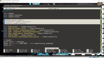 6.2.7 Lab - Build a Sample Web App in a Docker Container