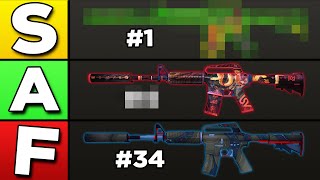 Ranking Every M4A1-S SKIN in CSGO!