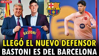 Es Oficial Bastoni Es Del Barça Nuevo Defensa Noticias Del Barcelona