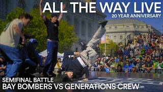 Bay Bombers vs Generations Crew | Semifinal | All The Way Live | Spin Control