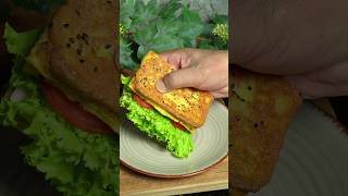 The Most Delicious Quick & Easy Egg Sandwich for Breakfast #shorts