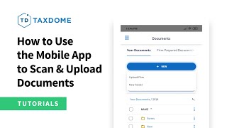 OUTDATED Client Portal: How to Use the Mobile App to Scan And Upload Documents