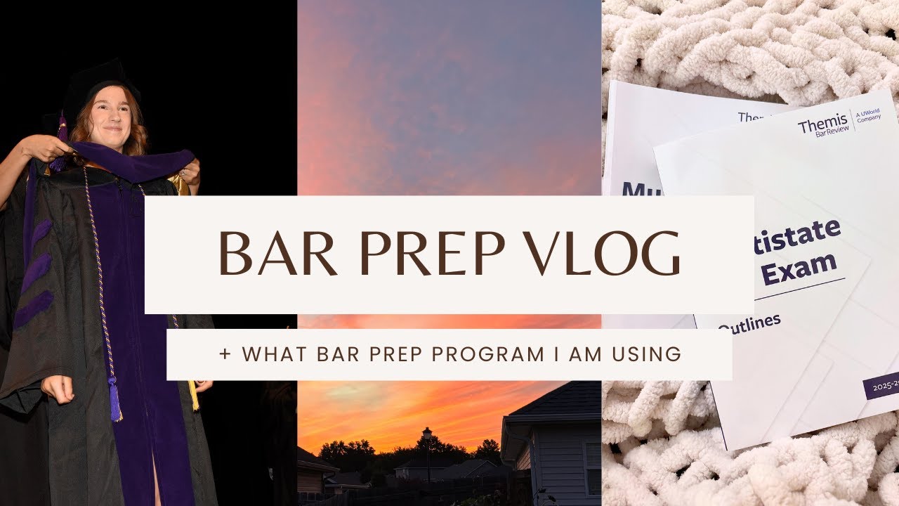 Bar Prep Vlog #1 || + What Bar Prep Program I Am Using?? - YouTube