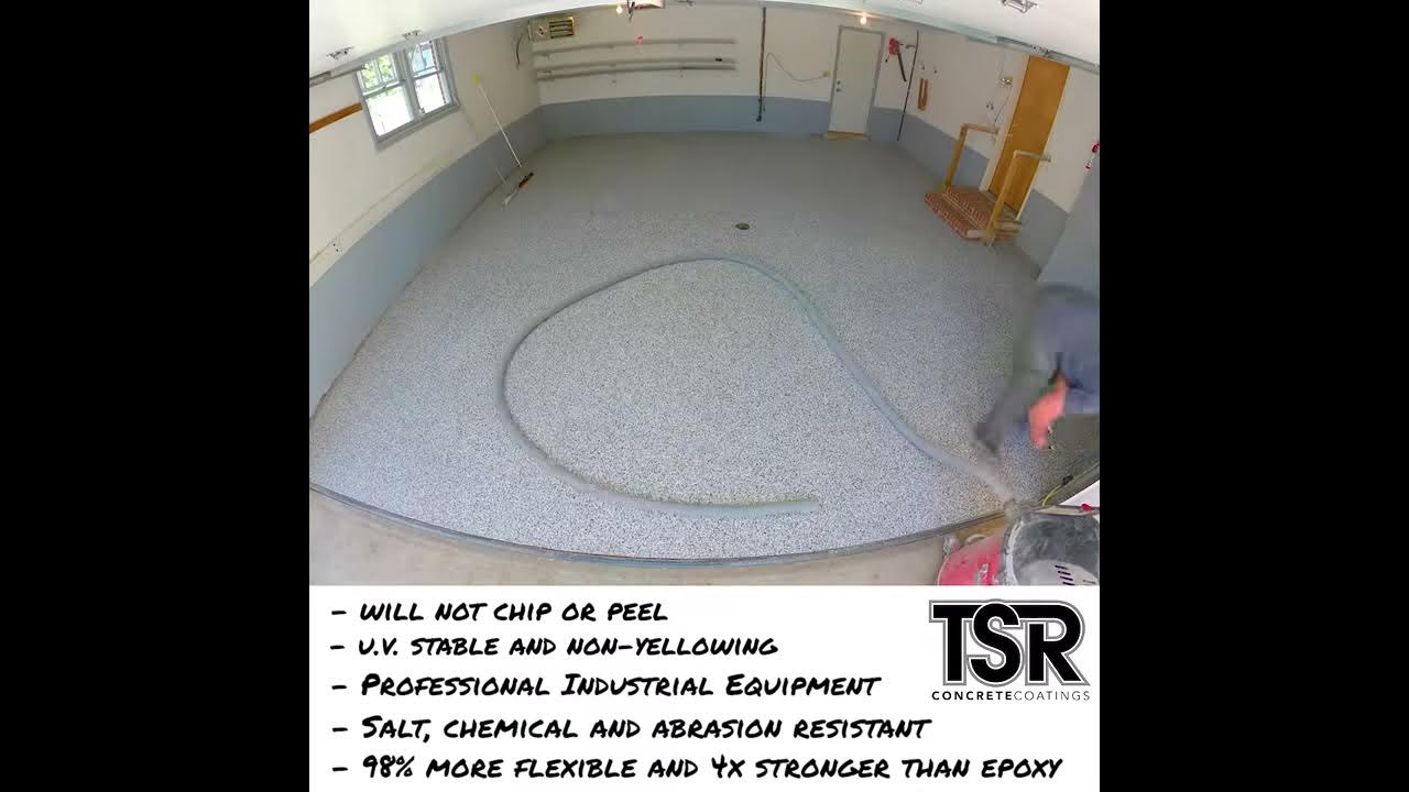 TSR Concrete Coatings; Your one day flooring experts! YouTube