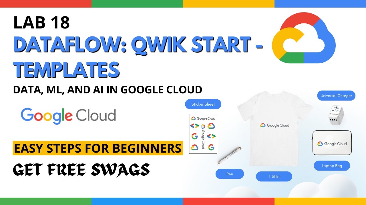 26. Dataflow Qwik Start Templates GSP192 CloudSeekho Season 5