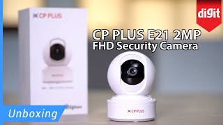 CP PLUS E21 2MP FHD Security Camera Unboxing Wealth
