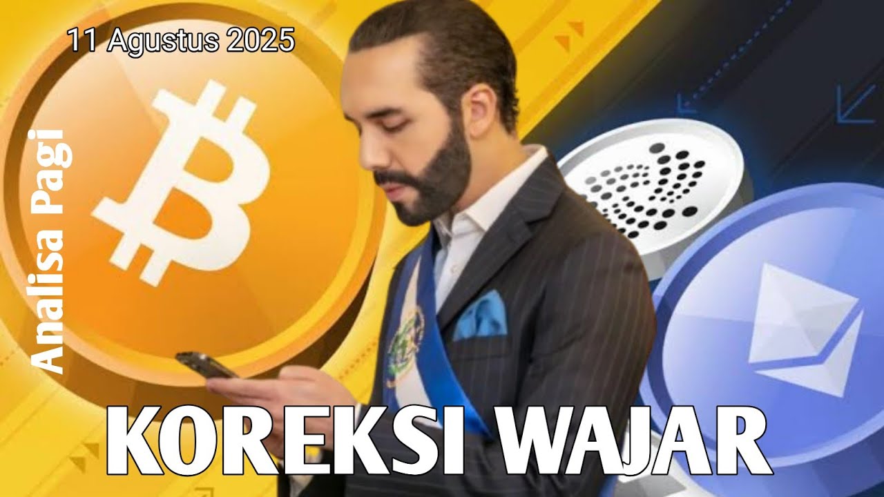 Analisa Pagi - Bitcoin kembali Positif, Alt Coin koreksi wajar. Ide Watchlist Altcoin yang belum up