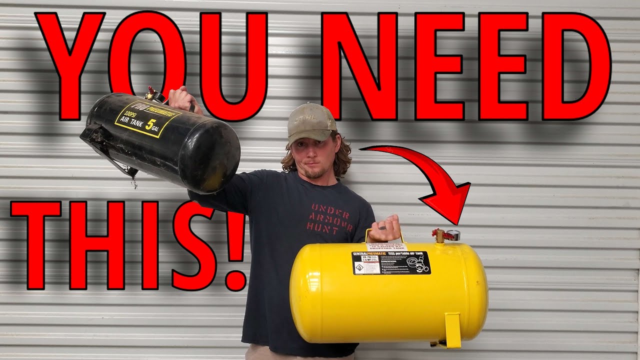 Посмотрите это перед использованием переносного баллона с воздухом!
