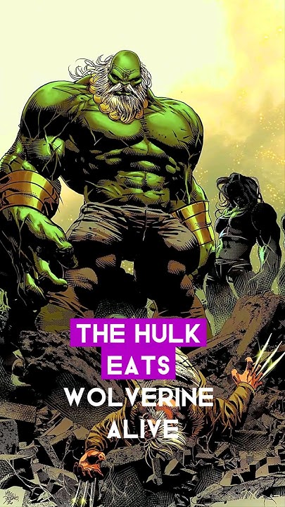 Hulk EATS Wolverine ALIVE! 🤢 - YouTube