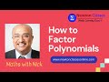 Factor Polynomials