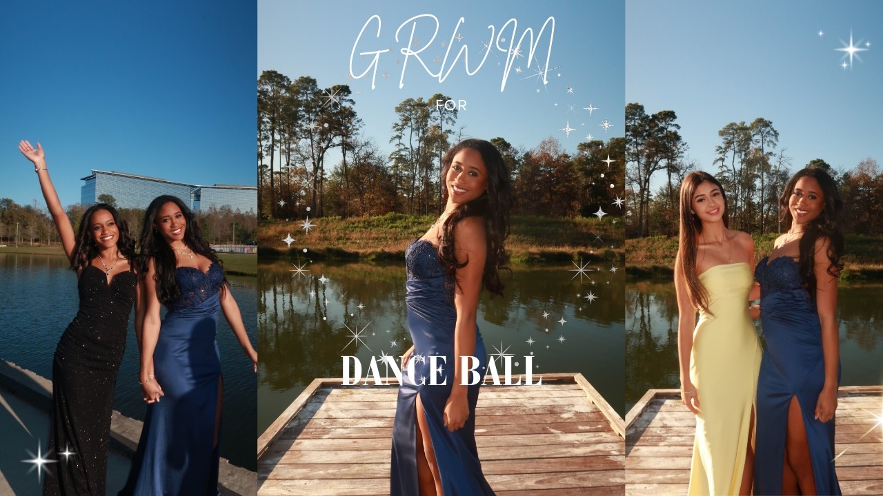 GRWM: DANCE BALL💃🏾✨💙