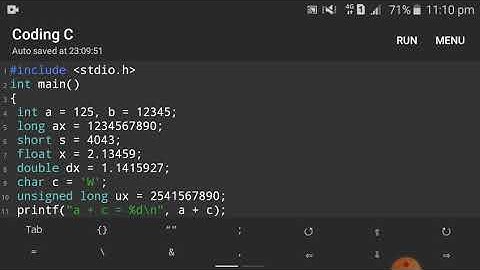 C program to display multiple variables.