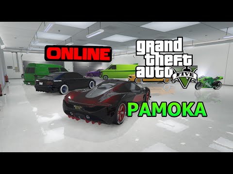 Grand Theft Auto V:ONLINE (PS4) Pamoka: Kaip Pasidaryt Automobiliu Savo Numerius