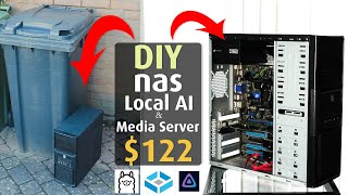 Building a $122 DIY NAS, Local AI and Media Server  True Nas, Ollama, Jellyfin, Home Assistant