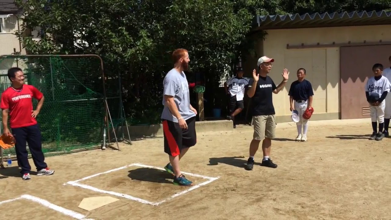 14 09 06 あの元阪神のマートン選手が 花山中学校に Youtube