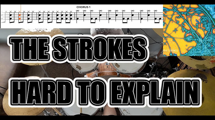 Hard to Explain Drums version - Drums performance video thumbnail