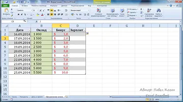 Курс Excel_Базовый - Урок №6. Форматирование таблиц в Excel