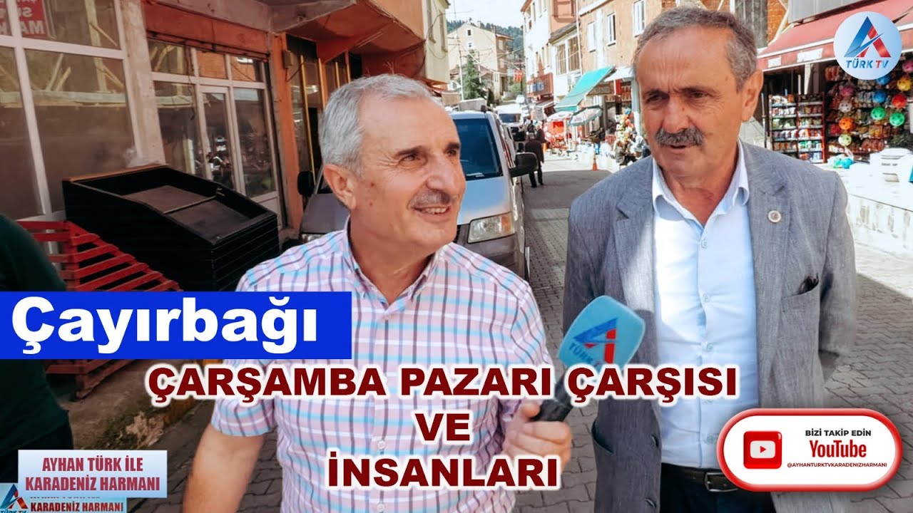 Çayırbağı (Sidiksa) Çarşamba Pazarı Çarşısı ve Halkı İle Yaptığımız Program