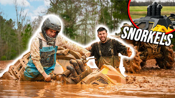 I Snorkeled His Can-Am Outlander To Go DEEP