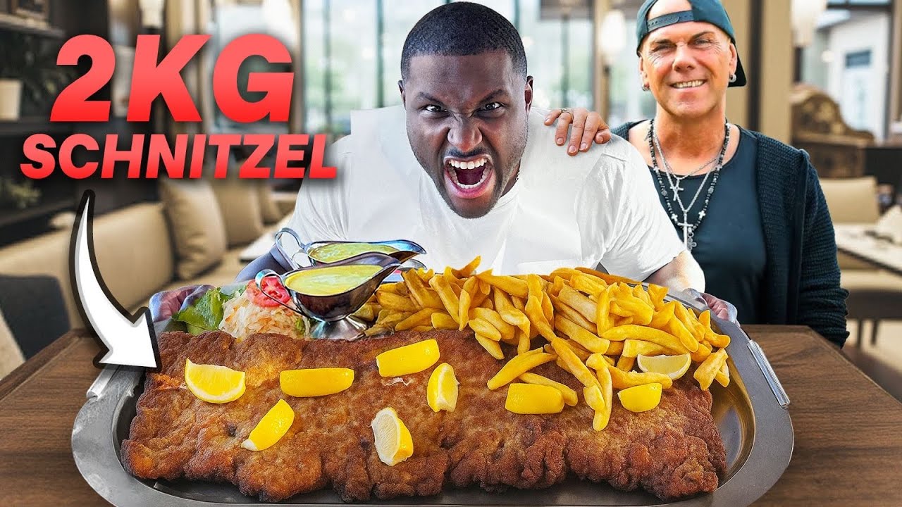 Schaffe ich die 2kg XXL SCHNITZEL Challenge bei René Redo? 