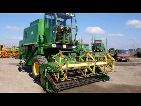 Комбайн John Deere 952 1995 - видео 1