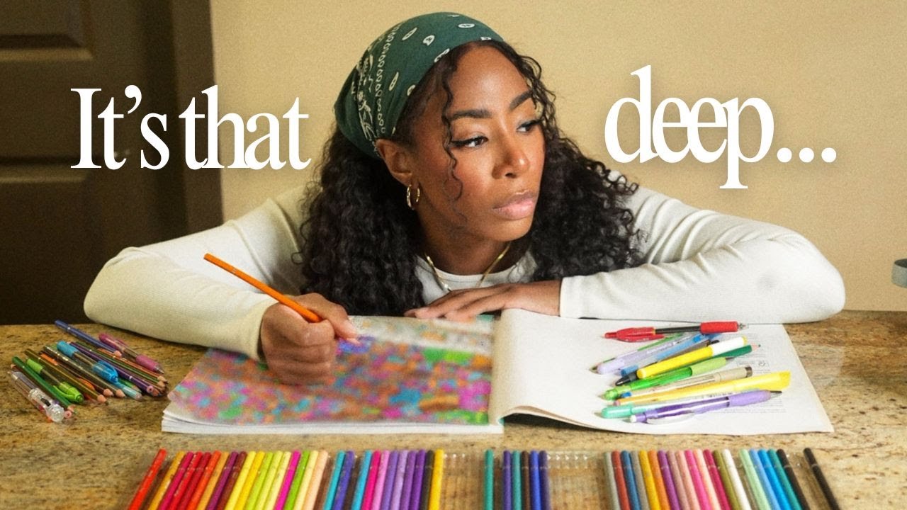 Что происходит с человеком, если он целую неделю раскрашивает одну картинку?