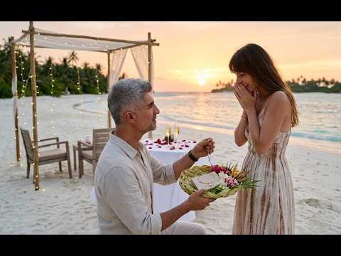Özcan Deniz le da una sorpresa romántica a Aslı Enver durante su luna de miel