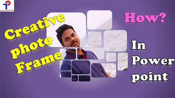 Creative Photo Frame Design In Powerpoint MS Powerpoint Tutorial || Designing || Tech Prapancham